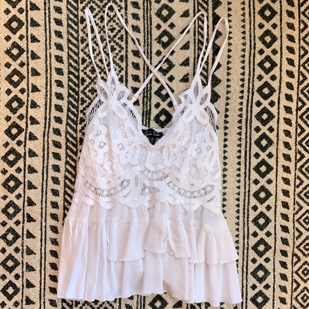 Lacy tank